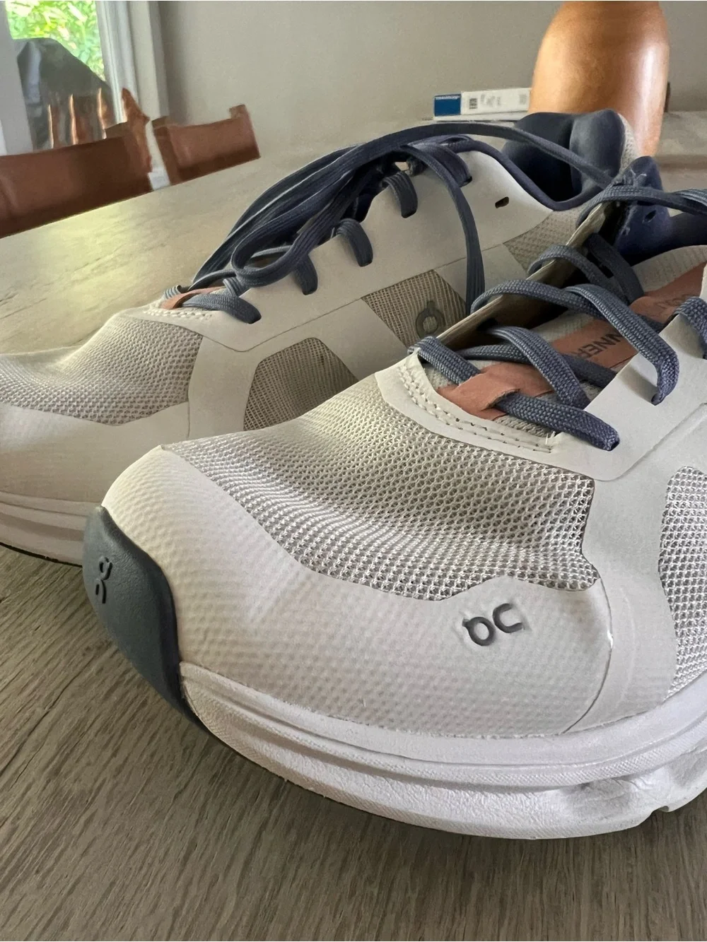 ON Cloudrunner Undyed White Flame  56.98036 Running Shoes Women Size 10